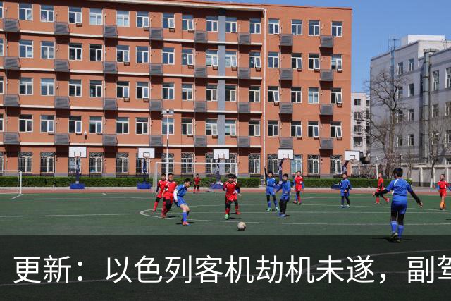 更新：以色列客机劫机未遂，副驾刺伤机长、被乘客和空乘制服！