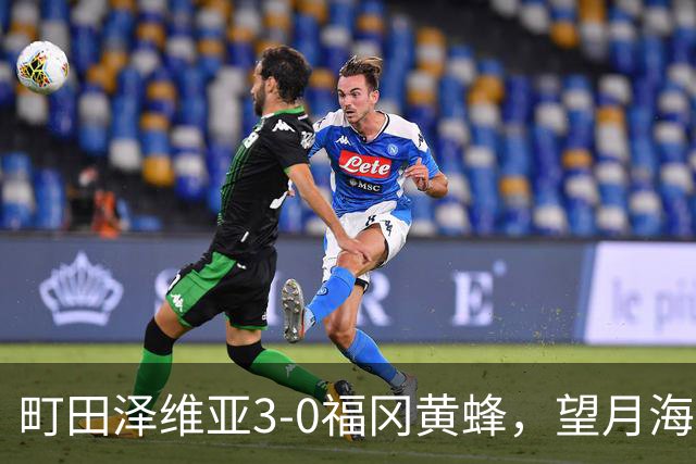 町田泽维亚3-0福冈黄蜂，望月海辉传射，延吉、前宽之破门