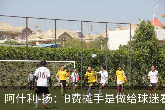 阿什利-扬：B费摊手是做给球迷看的，他只在乎数据